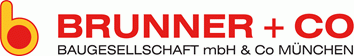 Firmenlogo: Brunner + Co Baugesellschaft mbH & Co München